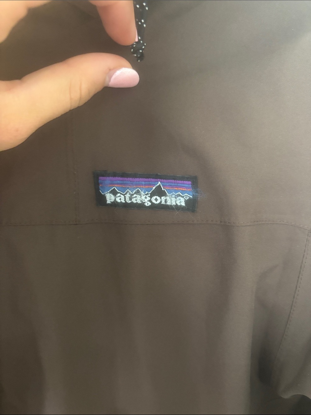 Patagonia Brown women’s Waterproof Hooded Jacket - Picture 2 of 7